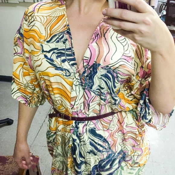 H&M boho Beach Hawaii Robe dress Jungle overall - Picture 7 of 8